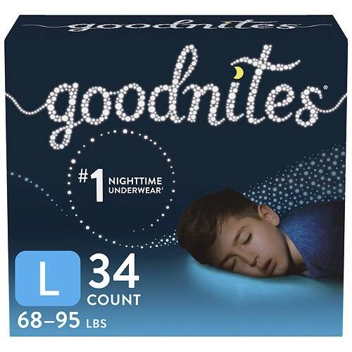 Order GoodNites Boys' Nighttime Bedwetting Underwear L - 11.0 ea food online from Walgreens store, Naperville on bringmethat.com