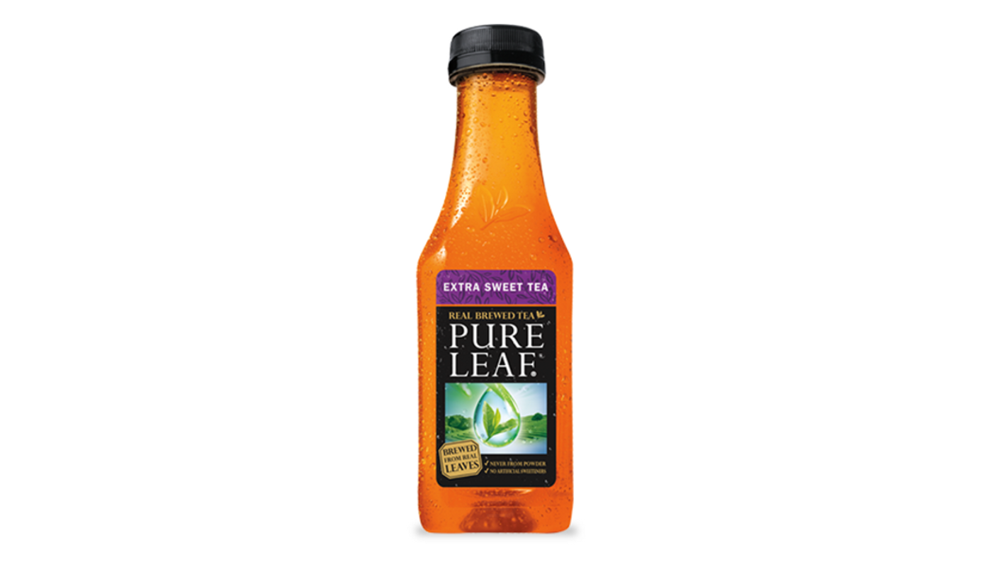 Order Pure Leaf Extra Sweet Tea 18.5oz Bottle food online from Village Commons Liquor store, Camarillo on bringmethat.com
