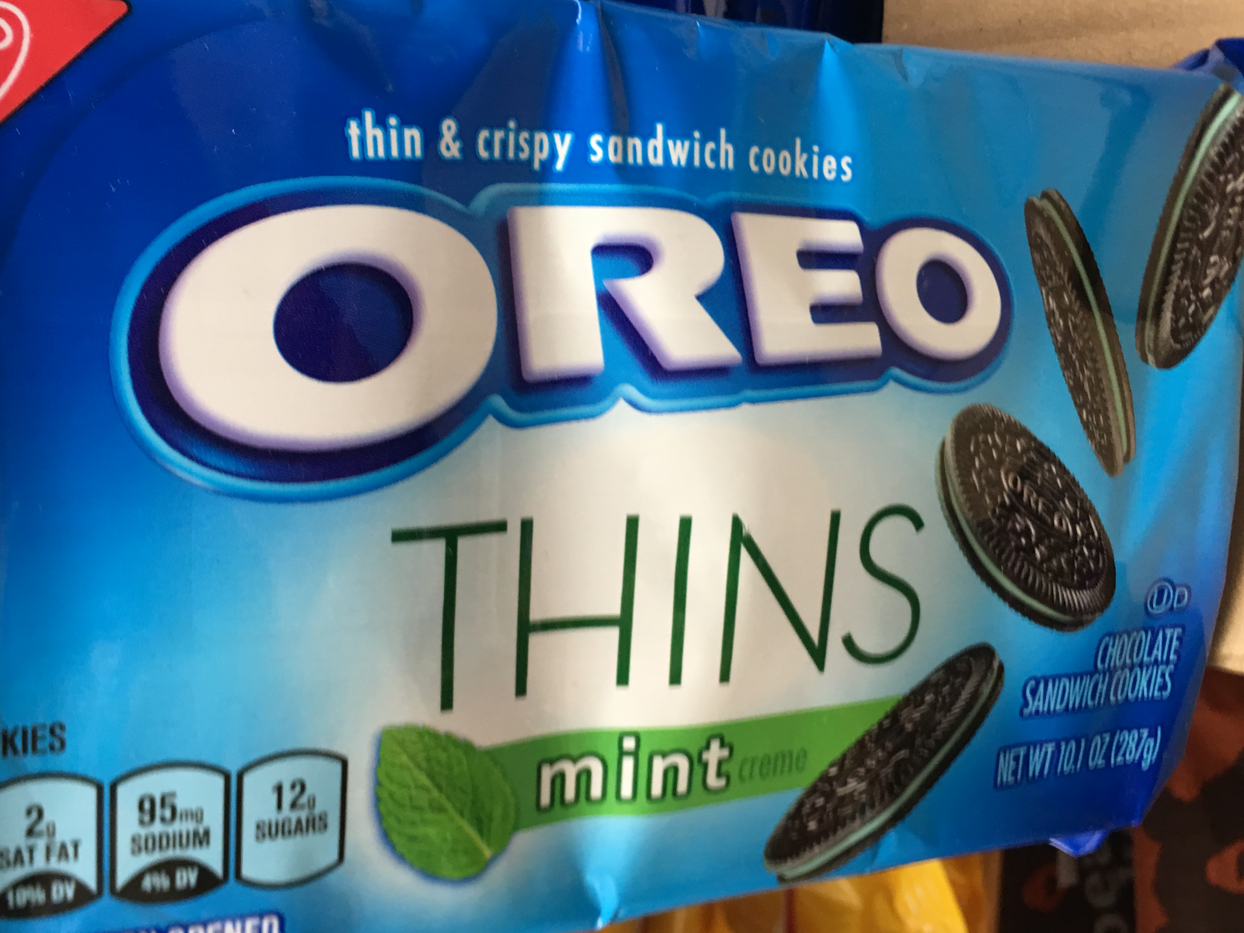 Order Oreo mints thins 10.1 oz food online from Crescent Gourmet store, Astoria on bringmethat.com