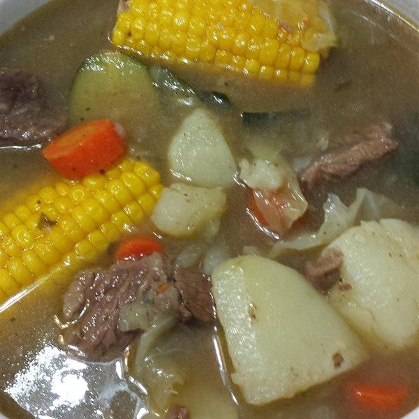 Order Caldo de Res food online from Xalos Burrito Express store, Anchorage on bringmethat.com