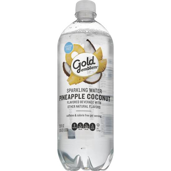 Order Gold Emblem Sparkling Water 33.81 OZ, Pineapple Coconut food online from Cvs store, DOVER on bringmethat.com