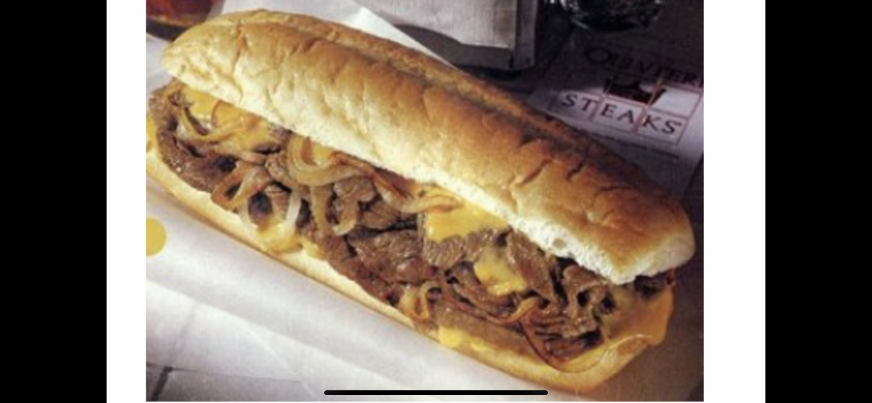 Order Philly Cheese Steak sandwich food online from Crazy Dough store, Brighton on bringmethat.com