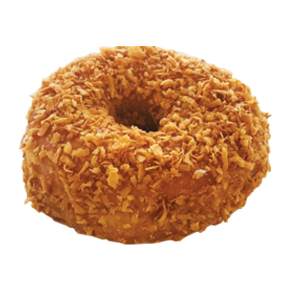 Order Roasted Coconut Raised Donut food online from Randy Donuts store, Bakersfield on bringmethat.com
