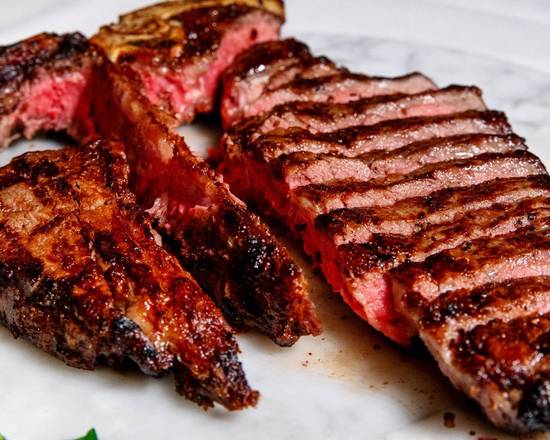 Order Porterhouse (40 oz.) food online from Kinzie chophouse store, Chicago on bringmethat.com