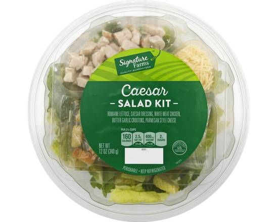 Order Signature Farms · Caesar Salad Kit (12 oz) food online from Safeway store, Alamo on bringmethat.com