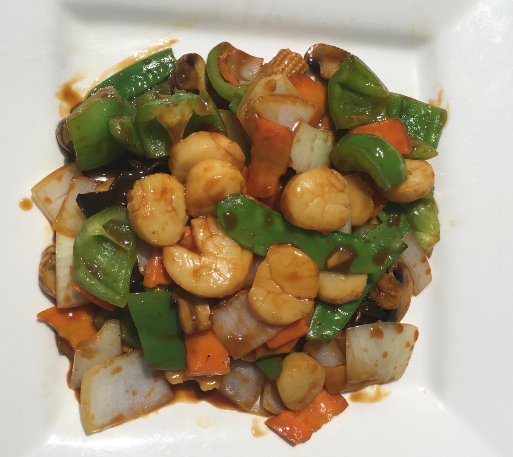 Order Scallop in Garlic Sauce food online from Authentic Chinese store, San Antonio on bringmethat.com