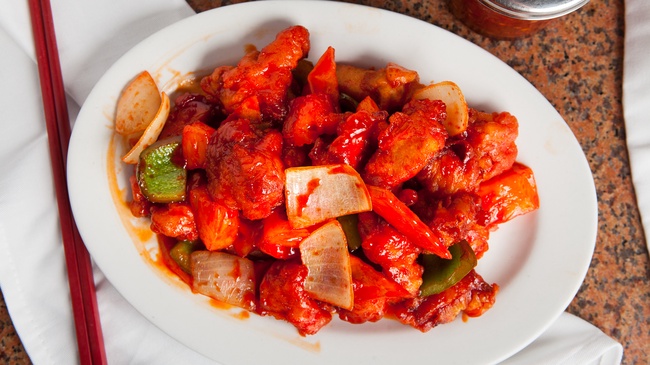 Order With Sweet & Sour food online from Wacky Wok Westchester store, Westchester on bringmethat.com