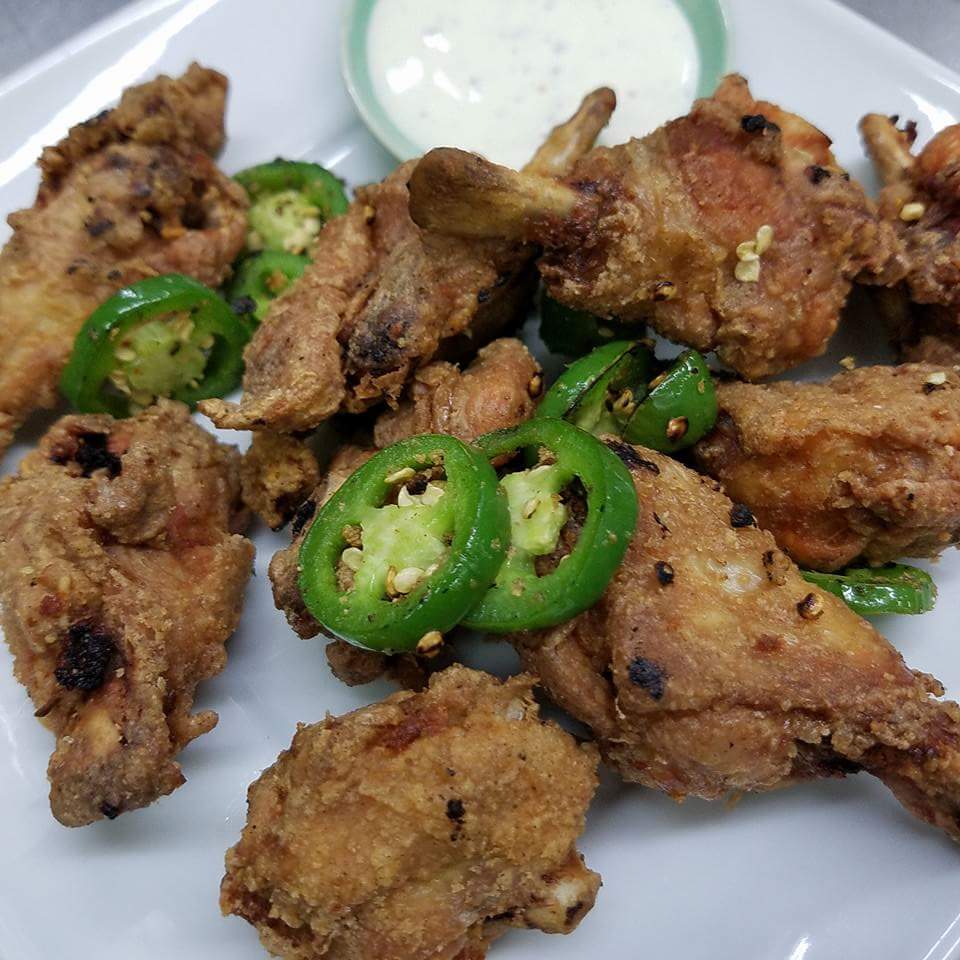 Order 5C. Spicy Salty Chicken Wing food online from Thai Silk store, Long Beach on bringmethat.com