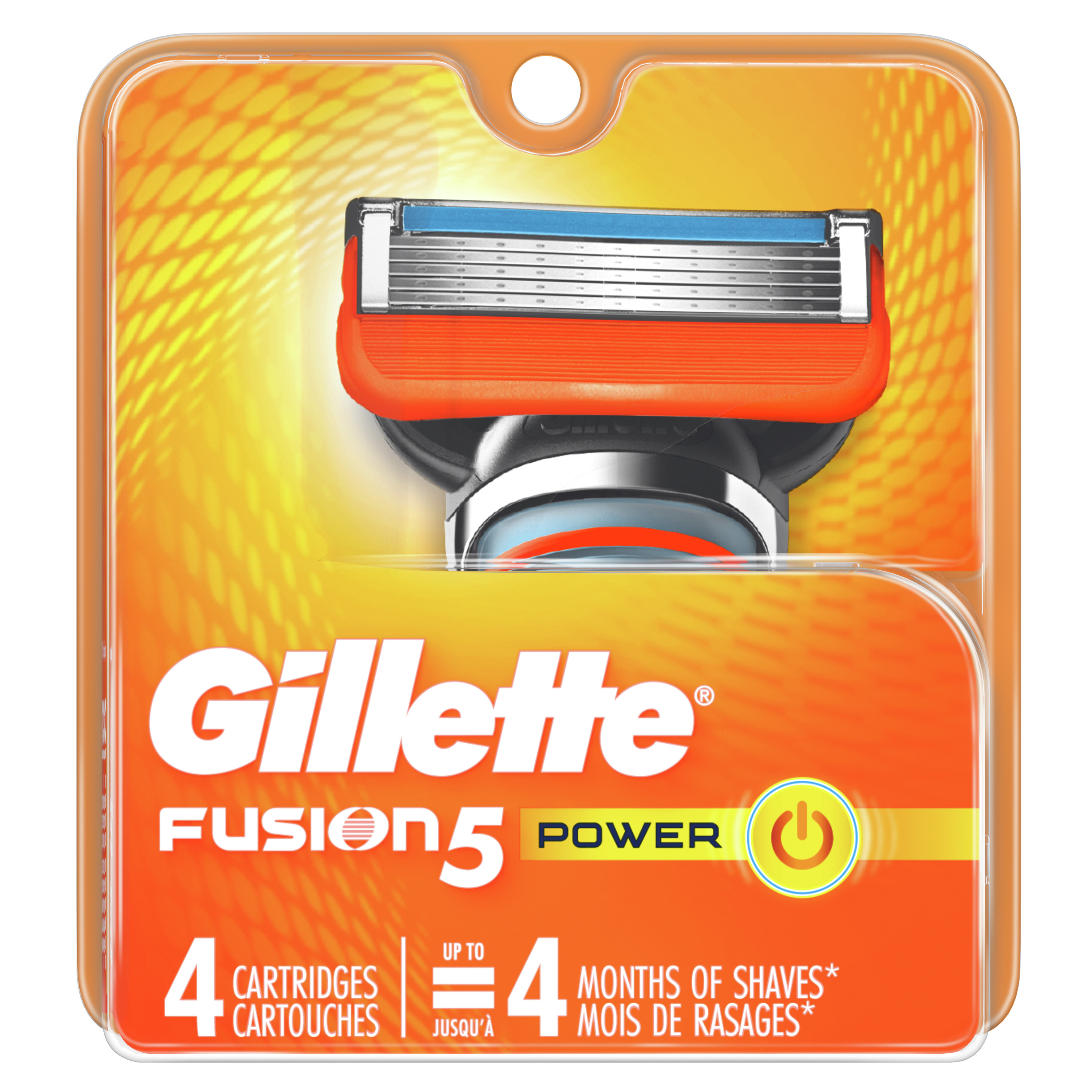 Order Gillette Fusion5 Men's Razor Blade Cartridge - 4 ct food online from Rite Aid store, MILLER PLACE on bringmethat.com