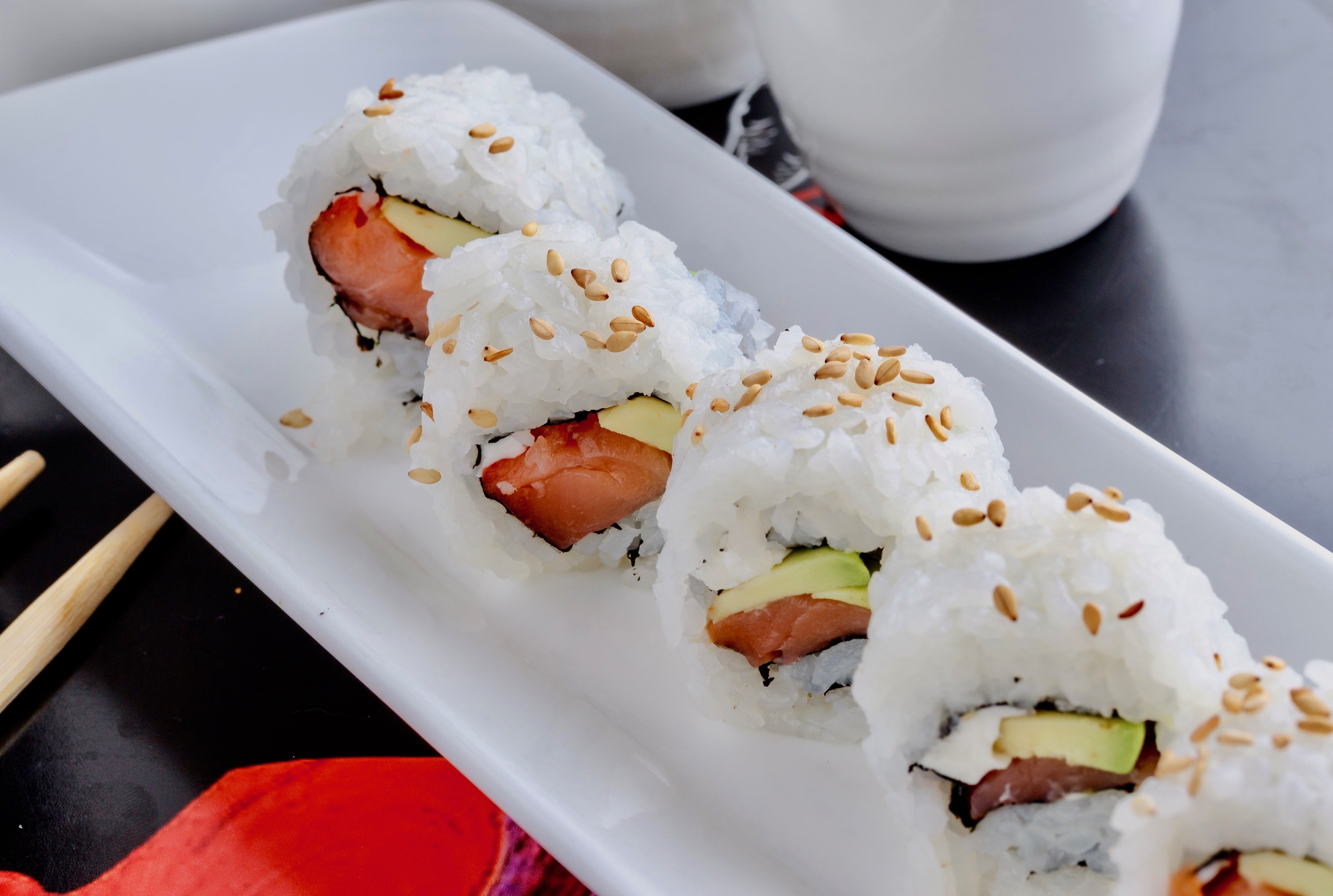 Order Philly Roll Makimono food online from Koi Japanese Sushi Bar & Lounge store, Beaumont on bringmethat.com