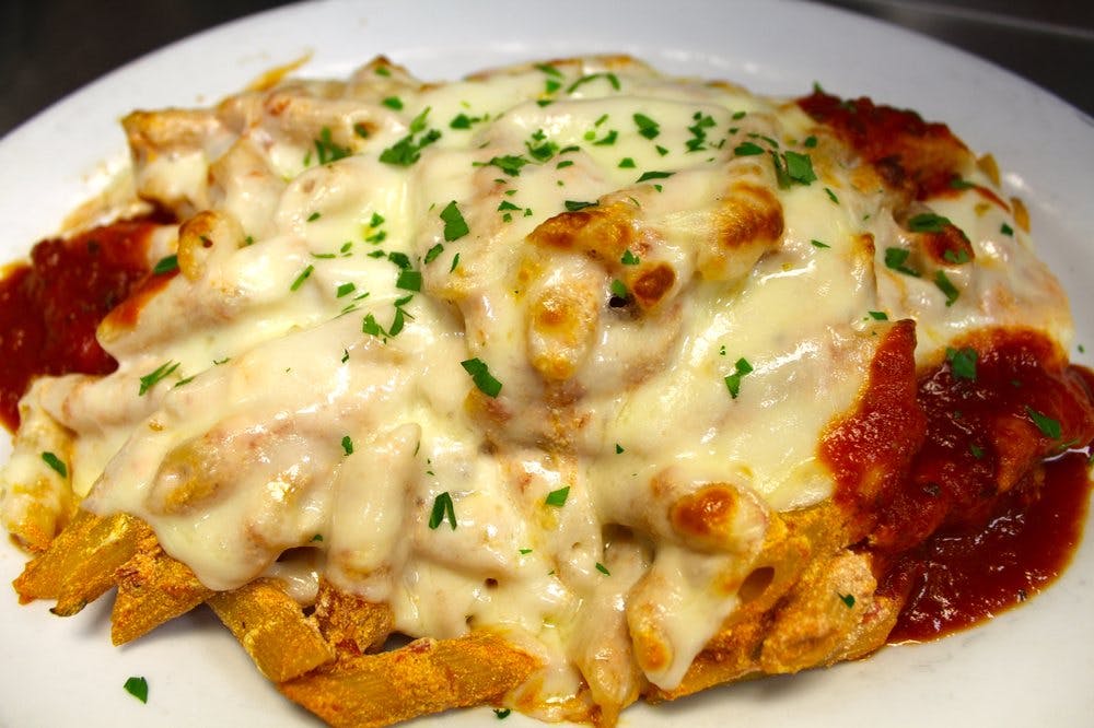 Order Baked Ziti - Pasta food online from Mr. Bruno's Pizzeria And Restaurant store, Lyndhurst on bringmethat.com