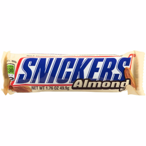 Order Snickers Almond 1.76oz food online from 7-Eleven store, Saginaw on bringmethat.com