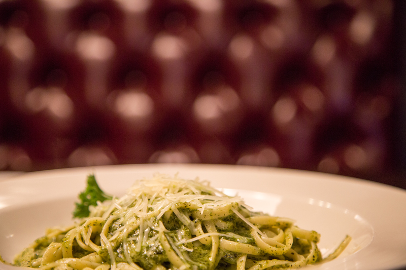 Order Linguine Pesto food online from The Pasta Bowl store, Chicago on bringmethat.com