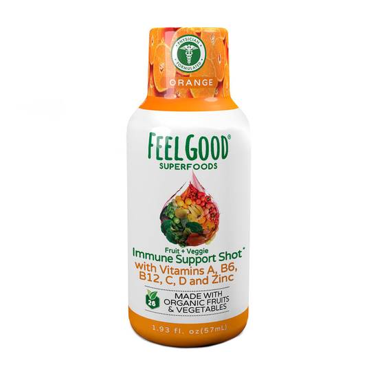 Order Feel Good Orange Immune Support Shot food online from Exxon Food Mart store, Port Huron on bringmethat.com