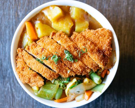 Order Katsu Curry Lunch food online from Hapa Sushi Grill and Sake Bar store, Boulder on bringmethat.com