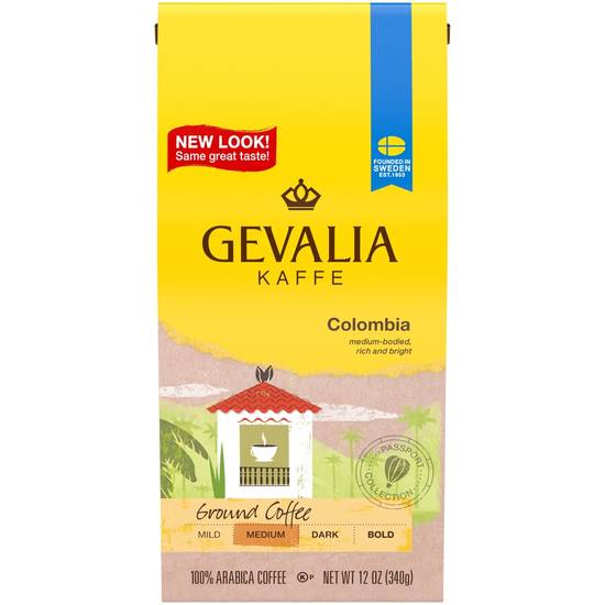 Order Gevalia Colombia Medium Roast Ground Coffee, 12 OZ food online from Cvs store, WESTON on bringmethat.com