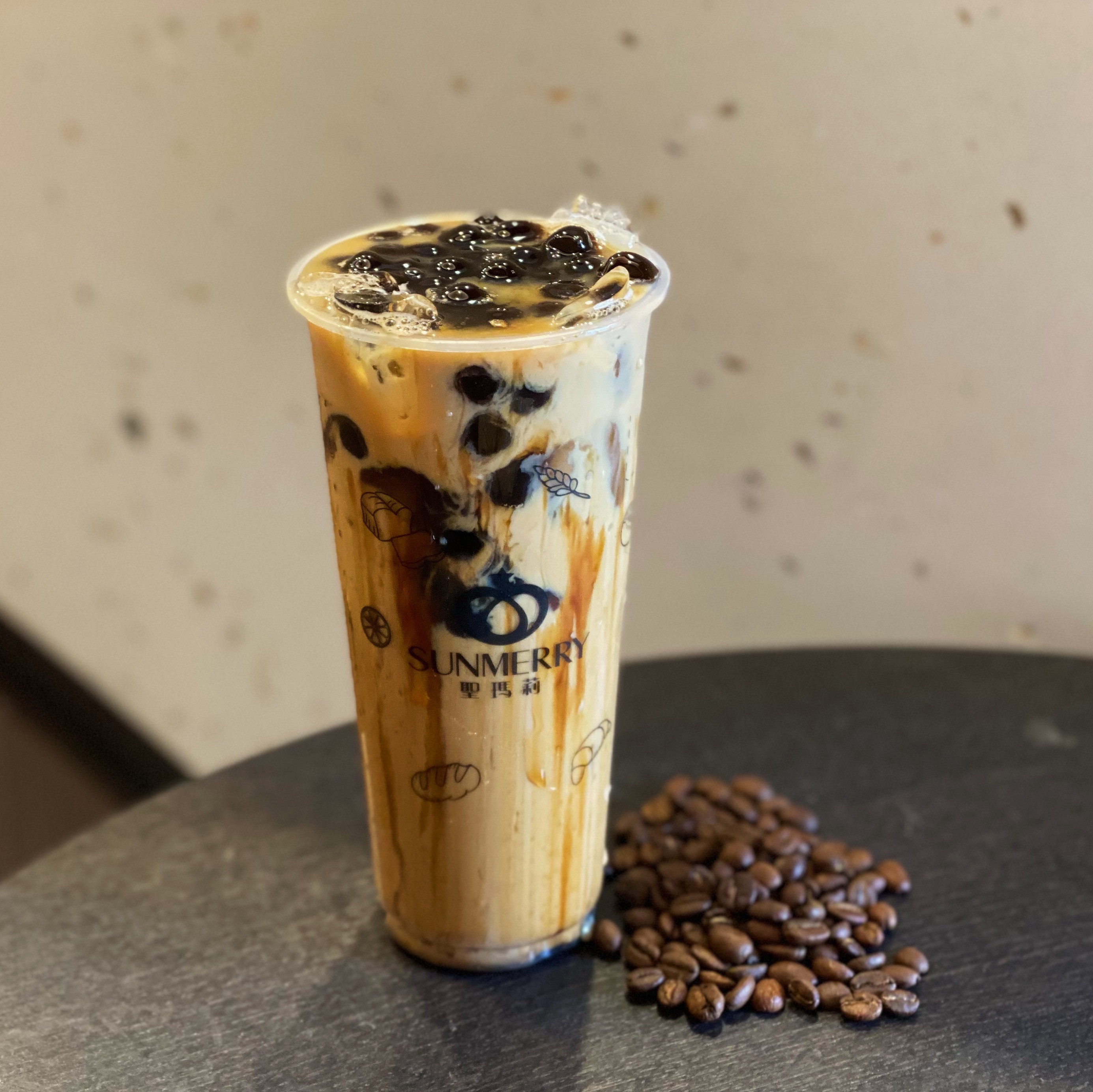 Order Brown Sugar Milk with Boba food online from Sunmerry Bakery store, Gardena on bringmethat.com