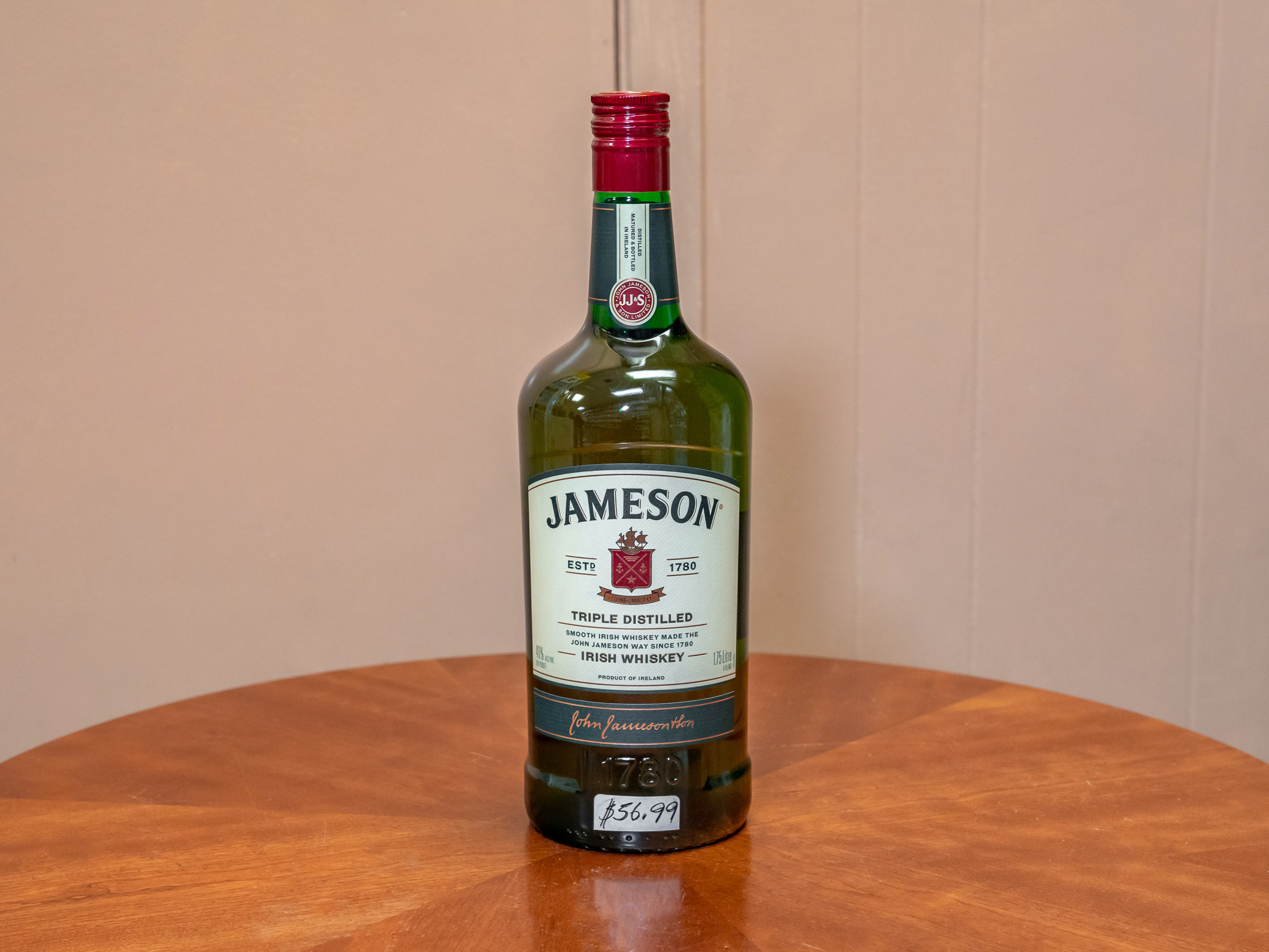 Order Jameson Iris Whisky, 1.75 Liter Whisky food online from Jose's Wines & Liquors store, Valley Cottage on bringmethat.com