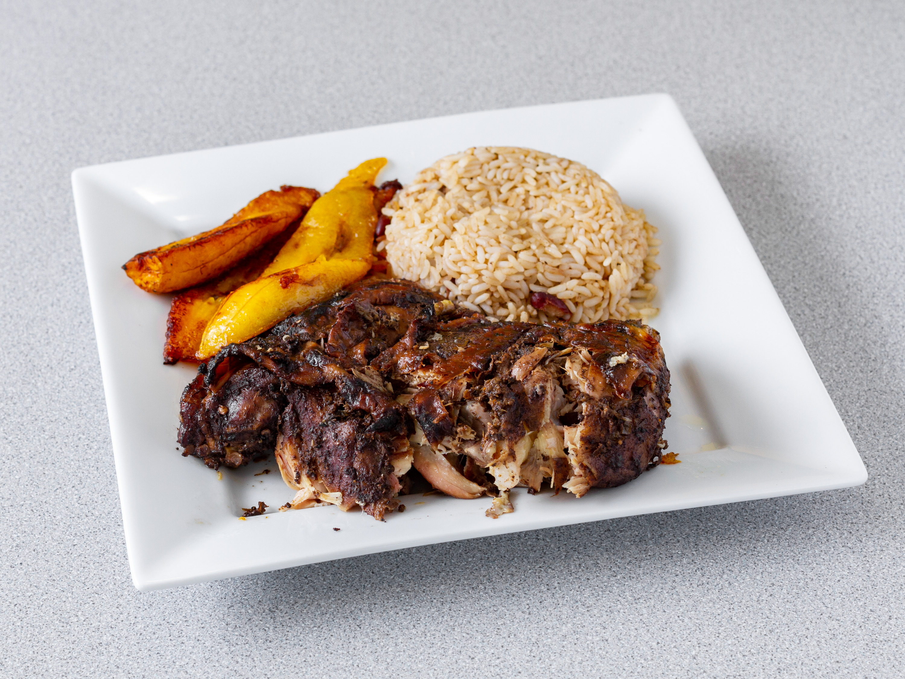 Order Jerk Chicken Special food online from Hotpot Jamaican Takeout store, Edgewood on bringmethat.com