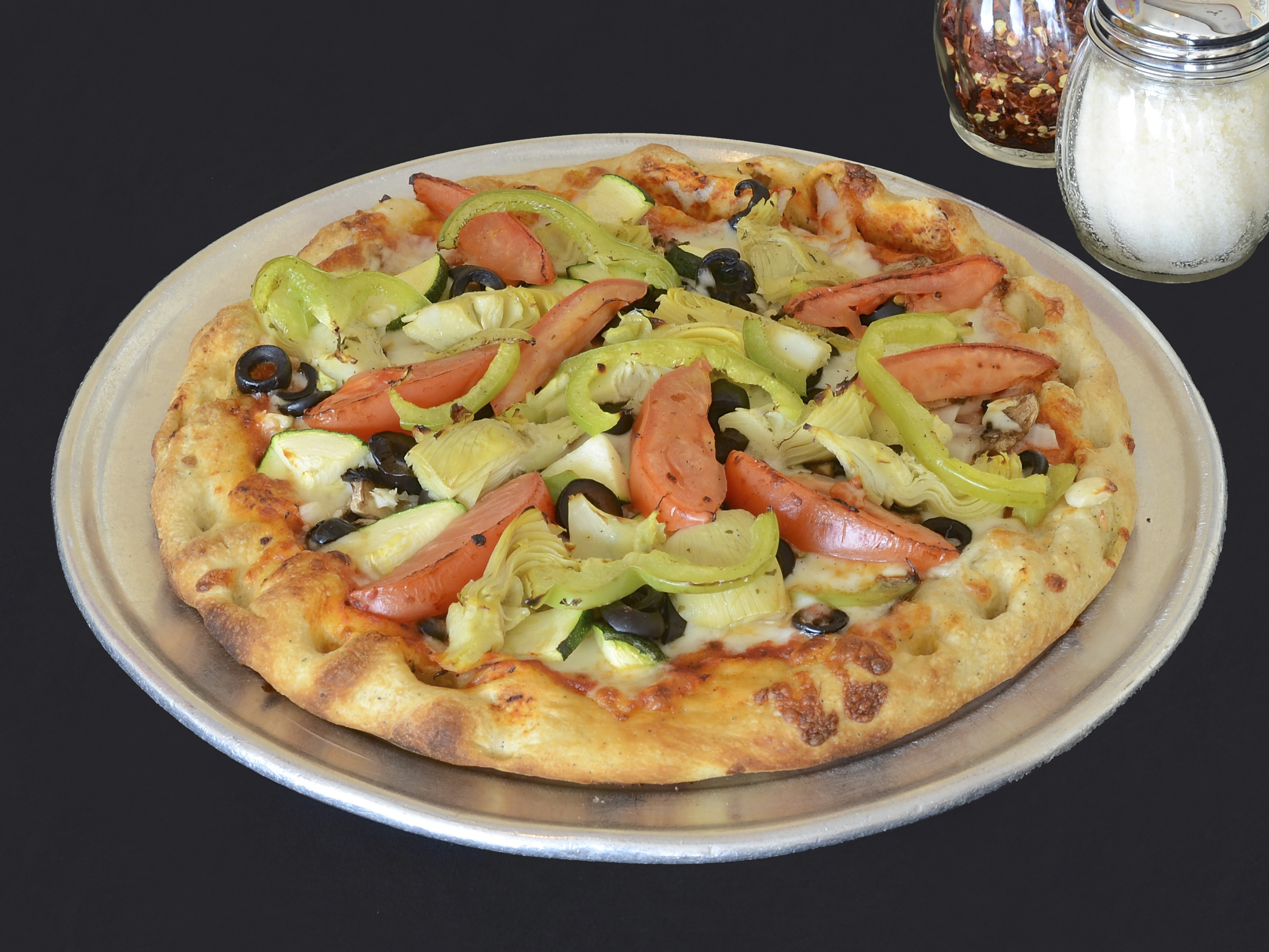 Order Vegetarian Pizza food online from Tony & Albas Pizza & Pasta store, San Jose on bringmethat.com