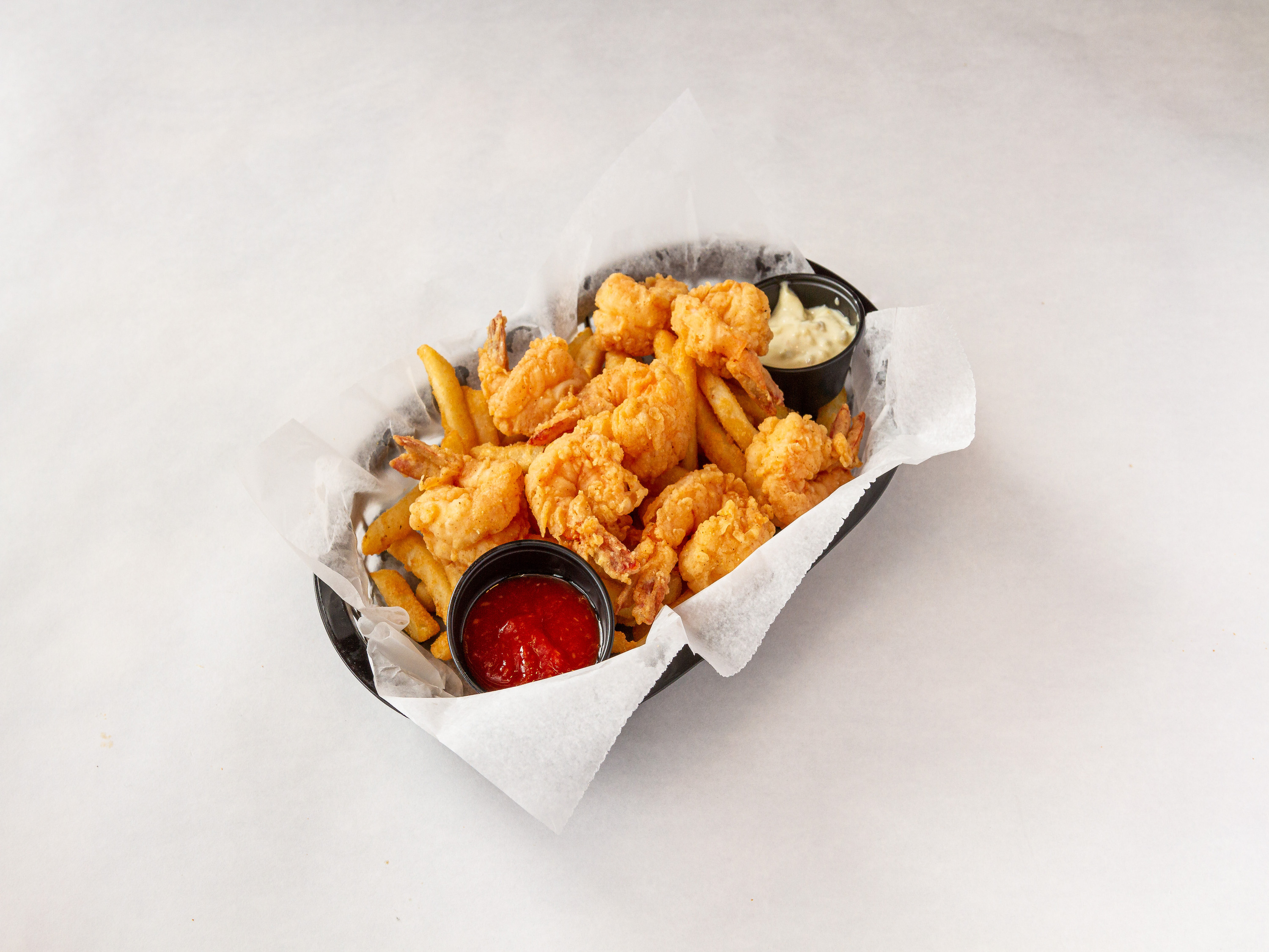 Order Fried Shrimp Basket food online from Baltimore Seafood store, Baltimore on bringmethat.com