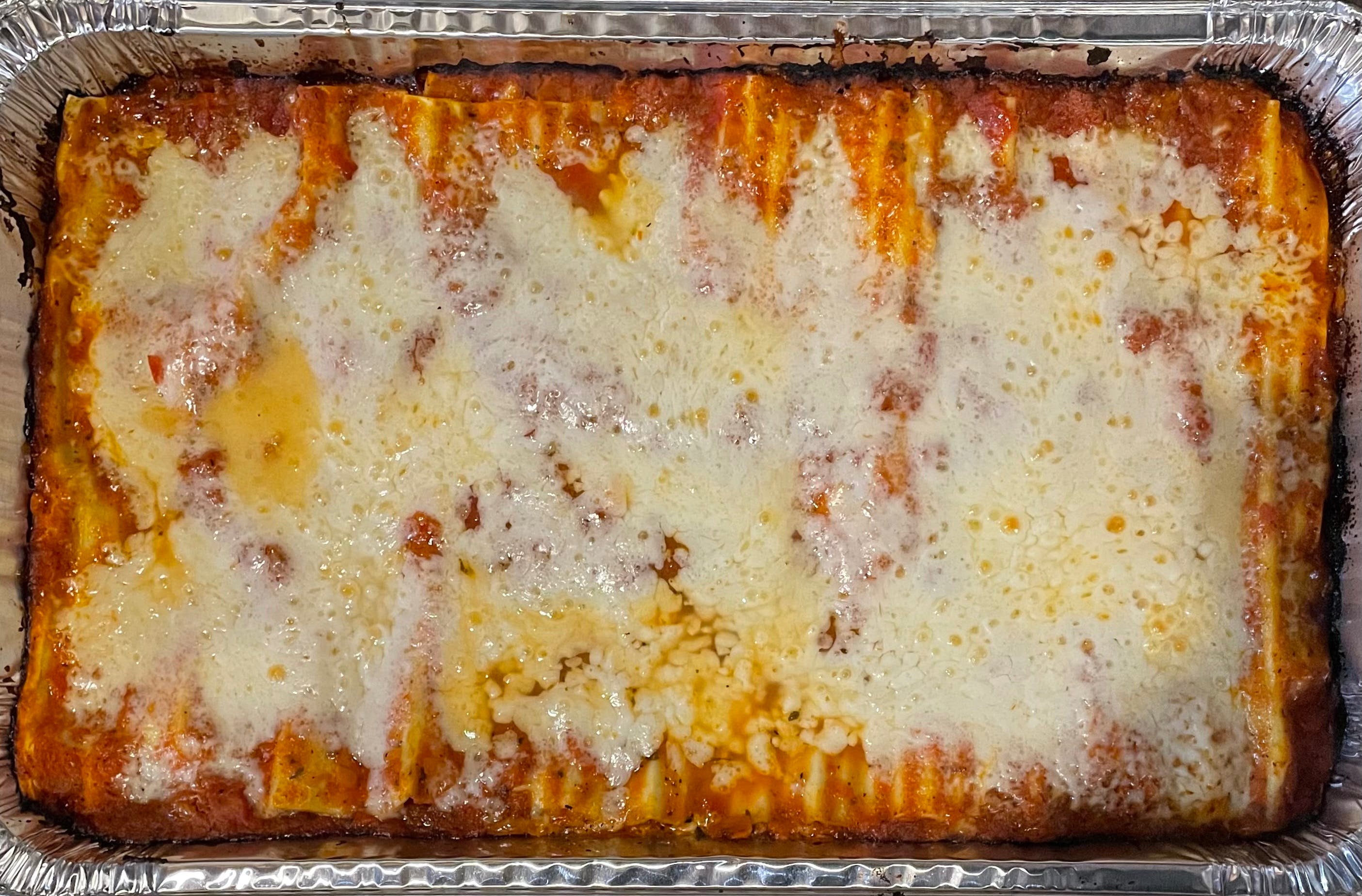 Order Lasagna Catering - Half Tray (Serves 8-10 People) food online from Brooklyn Pizza & Pasta store, Cincinnati on bringmethat.com
