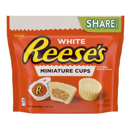 Order Reese's White Peanut Butter Cups Miniatures food online from Cvs store, MONTEZUMA on bringmethat.com