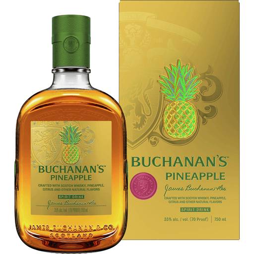 Order Buchanan's Pineapple Scotch (750 ML) 146782 food online from BevMo! store, Citrus Heights on bringmethat.com