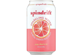 Order Spindrift - Grapefruit food online from Protein Bar & Kitchen store, Chicago on bringmethat.com