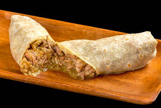 Order JR Green Chile Burrito food online from Filiberto Mexican Food store, Glendale on bringmethat.com