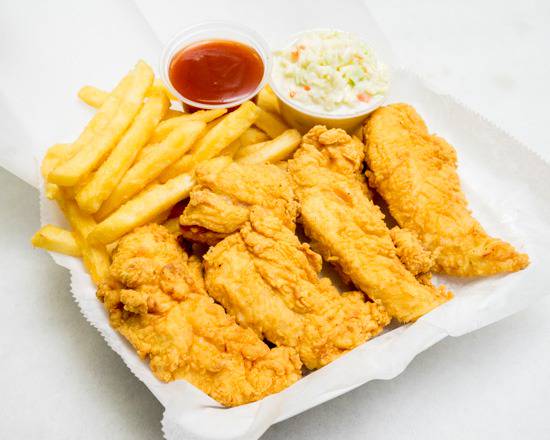 Order Chicken Tenders (3 pcs) food online from Jj Fish & Chicken store, South Holland on bringmethat.com