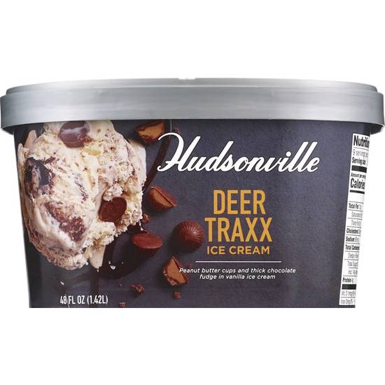 Order Hudsonville Ice Cream Deer Traxx (1.5 Quarts) food online from CVS store, GROSSE POINTE on bringmethat.com