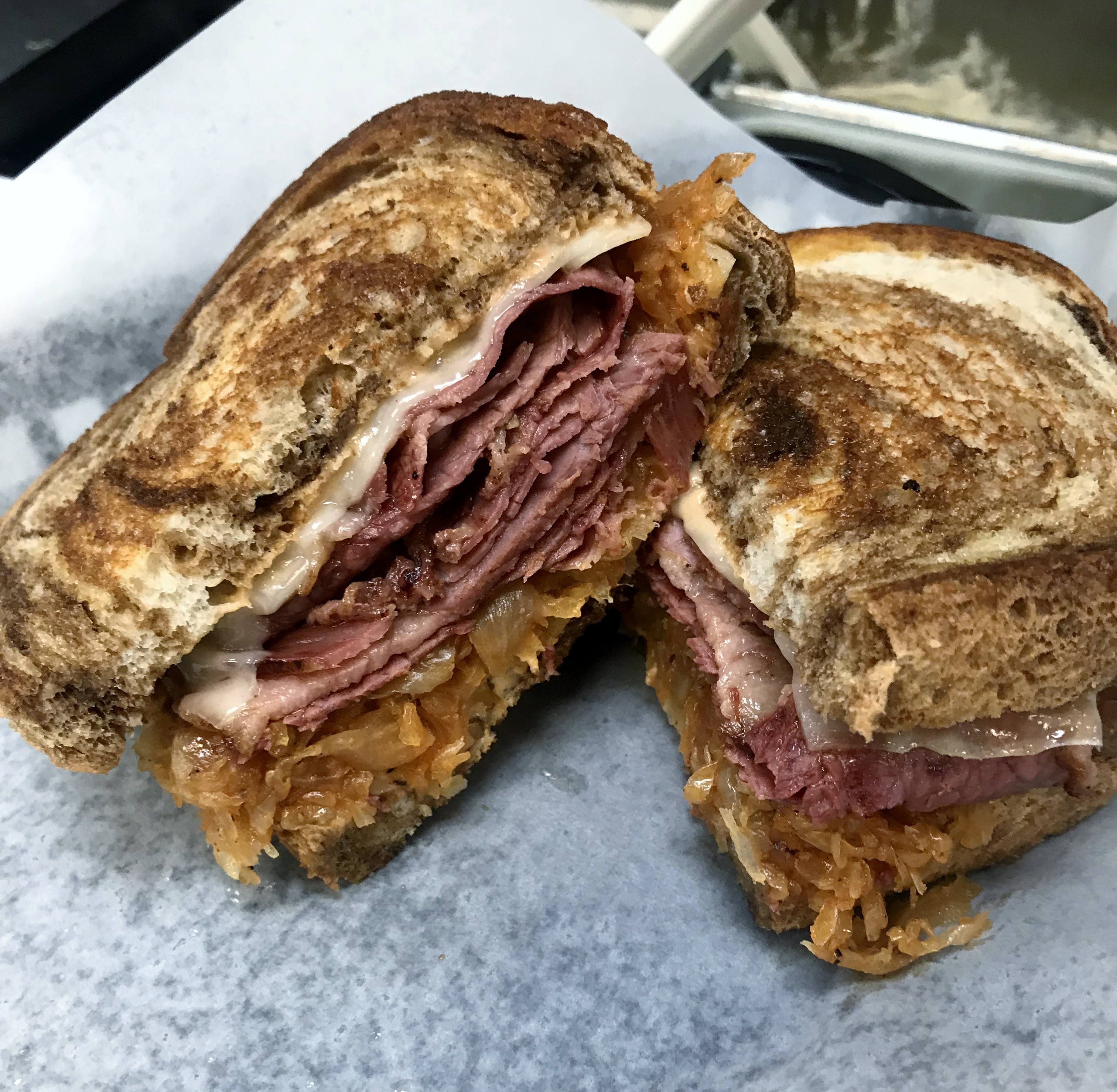 Order Reuben Delight food online from Uptown Cafe store, Tallahassee on bringmethat.com