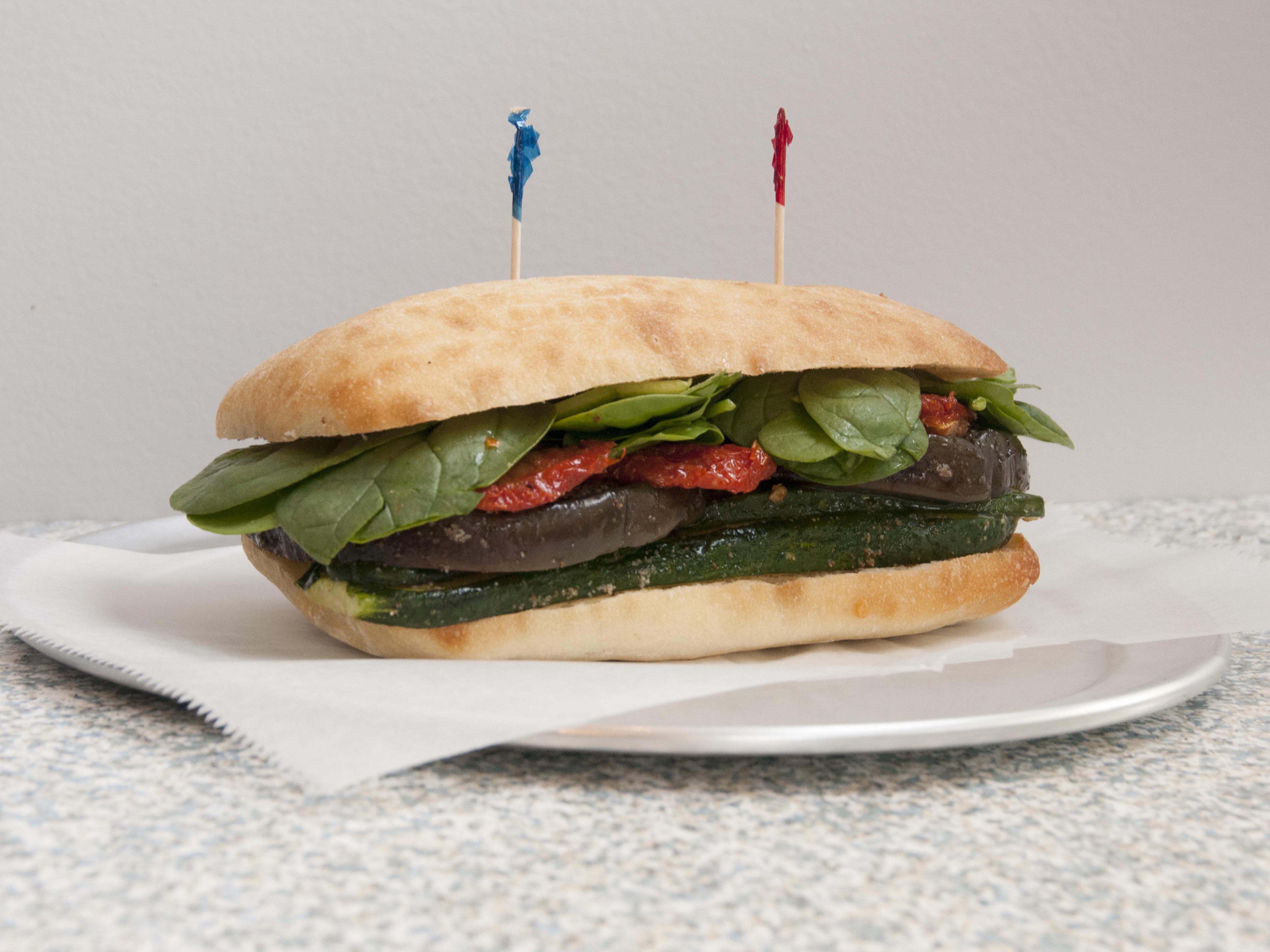 Order California Veggie Sandwich food online from Blackstone Coffee Roasters store, New York on bringmethat.com