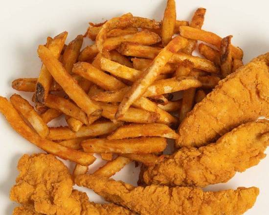 Order Halal Chicken Tenders with fries food online from Taste of Egypt store, Arlington on bringmethat.com