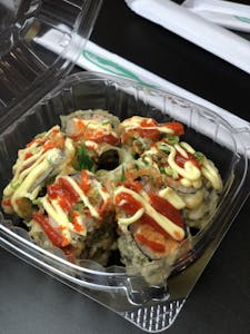 Order Tuna volcano Roll food online from Asuka Sushi Japanese Cuisine store, Mt Laurel Township on bringmethat.com