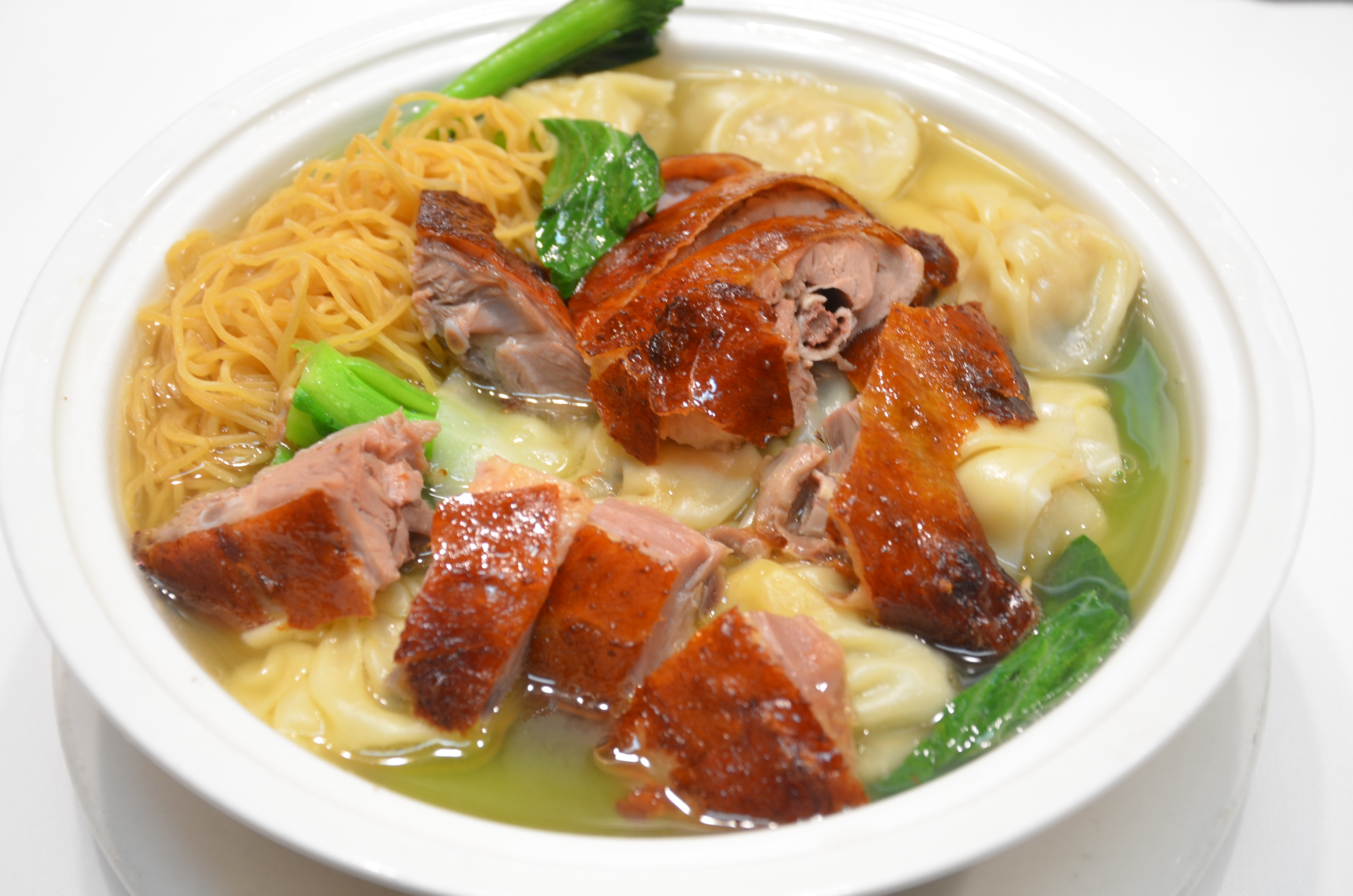 Order Roasted Duck Won-ton Noodle Soup food online from Asian Pearl store, Richmond on bringmethat.com