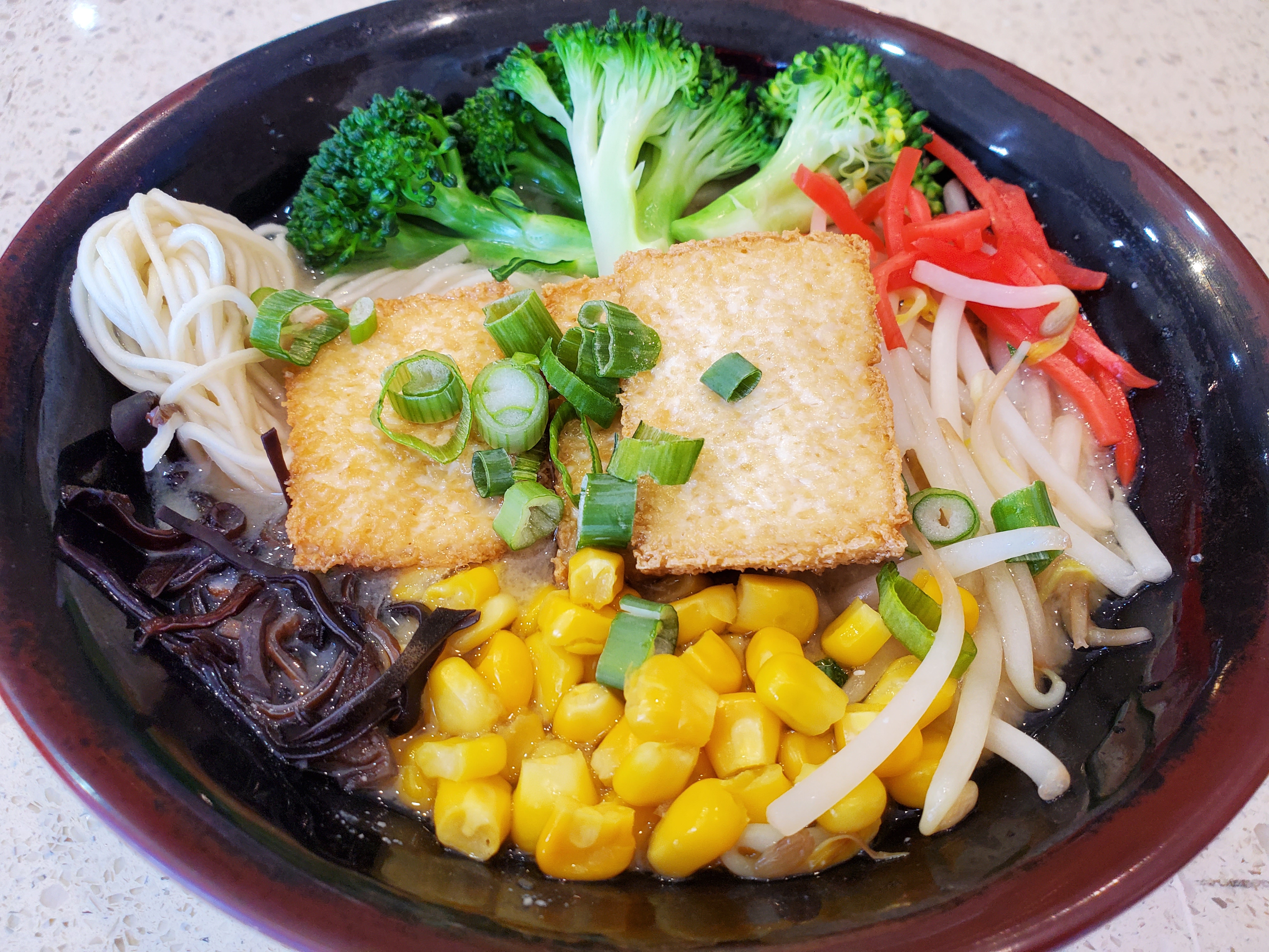 Order Vegetarian Ramen food online from Saku Asian Kitchen store, Oxnard on bringmethat.com