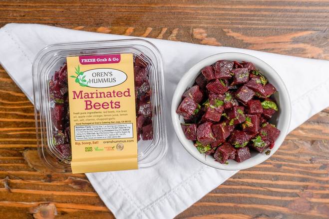 Order Marinated Beets food online from Oren Hummus store, Lafayette on bringmethat.com