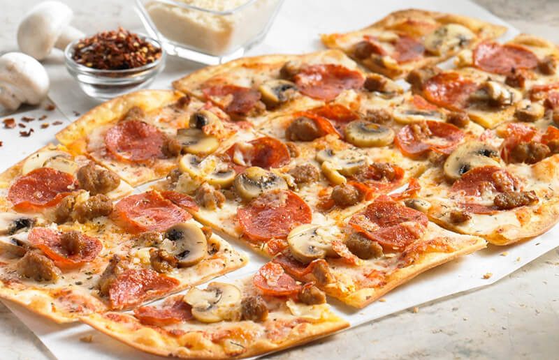 Order BJ's Brewhouse Classic Tavern-Cut Pizza food online from BJs Restaurant & Brewhouse store, Greenwood on bringmethat.com