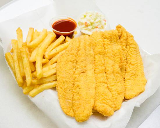 Order Catfish Dinner food online from Jj Fish & Chicken store, South Holland on bringmethat.com