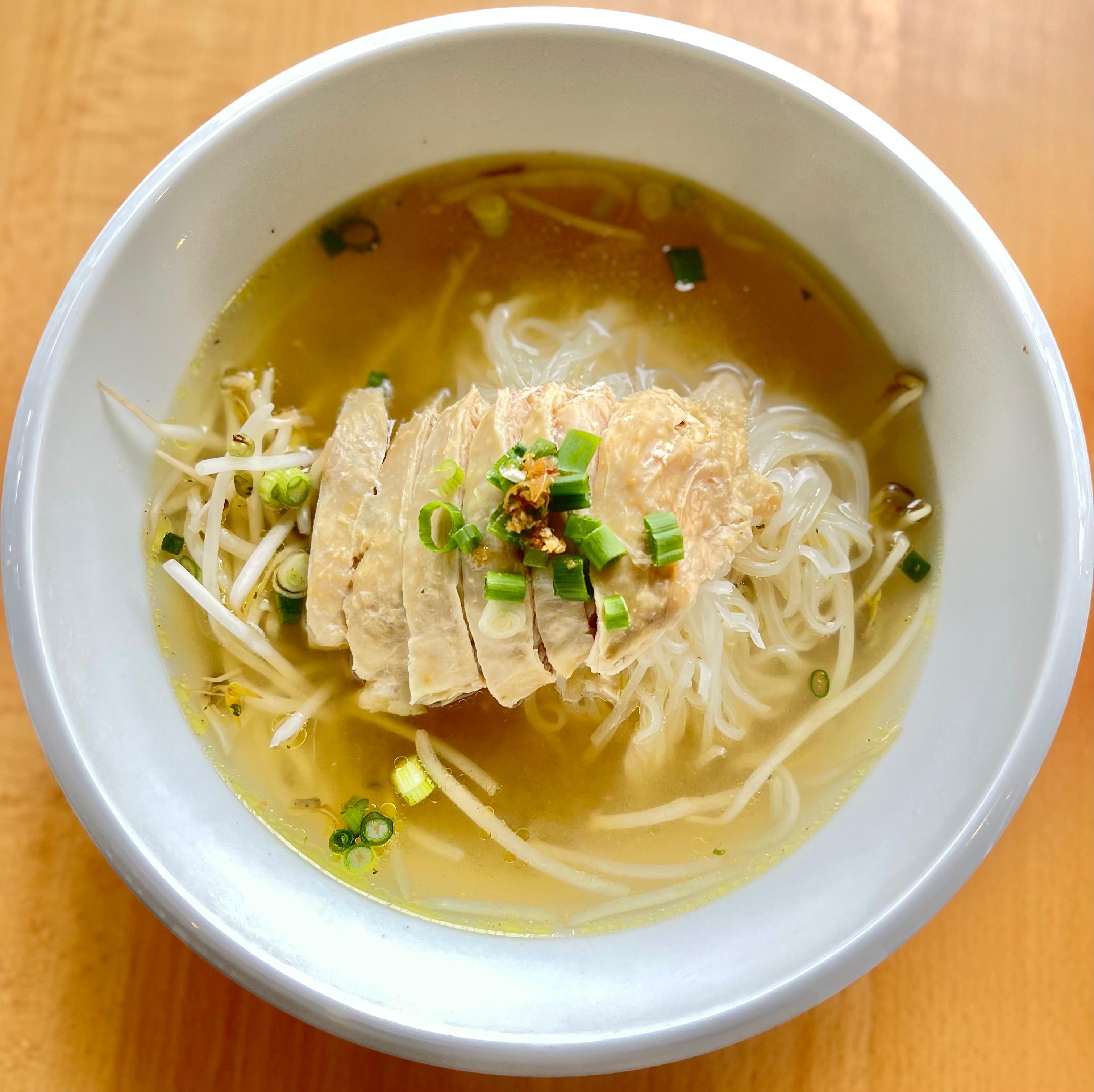 Order Chicken Noodle Soup food online from Hidden Garden Thai Cuisine store, Culver City on bringmethat.com