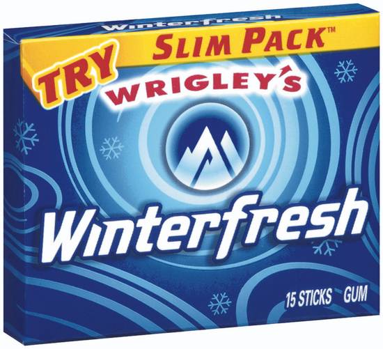 Order Wrigley'S Chewing Gum Winterfresh - 15 Ct food online from Trumbull Mobil store, Trumbull on bringmethat.com