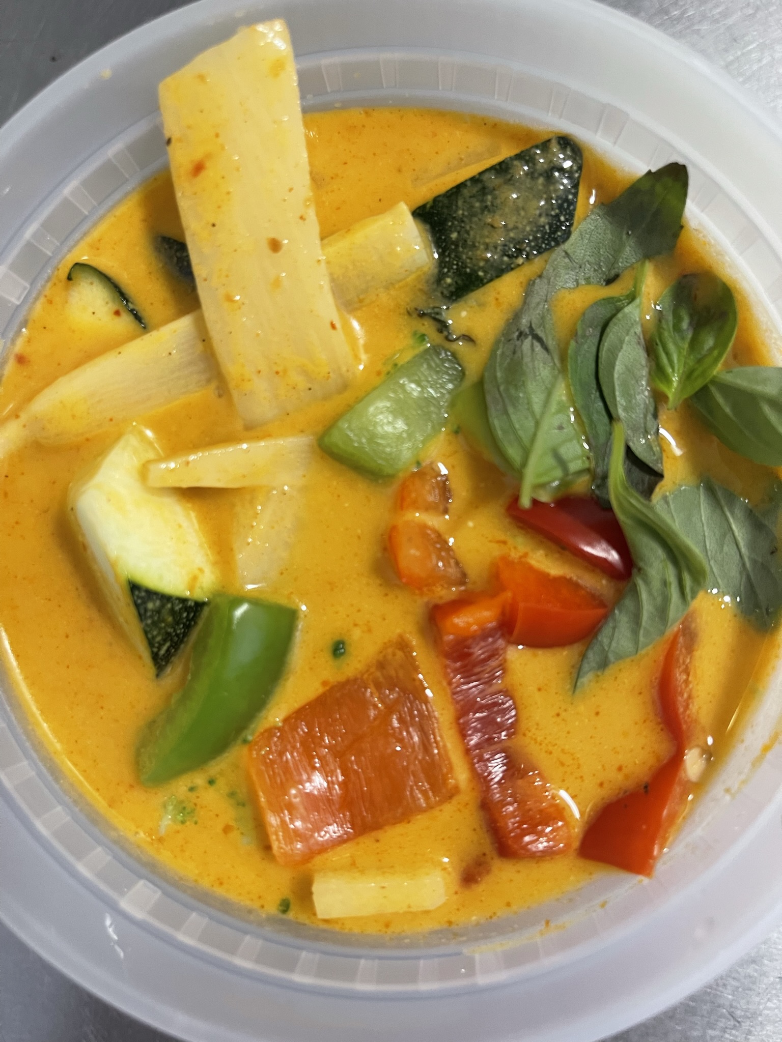 Order Thai Red Curry  food online from Coconut Girl Kitchen store, San Diego on bringmethat.com