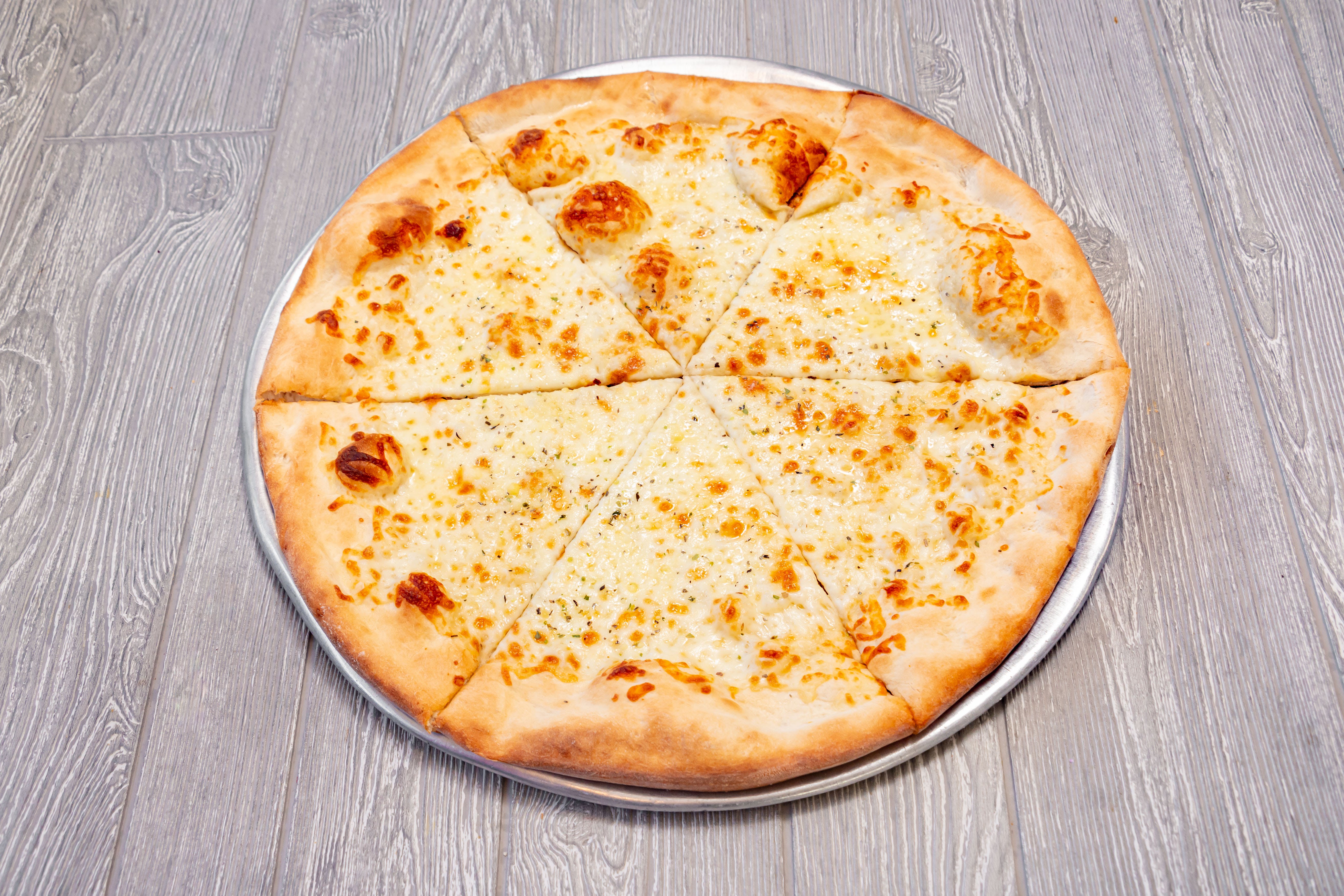 Order Plain White Pizza - Medium 14" food online from Gianni Pizza store, Wilmington on bringmethat.com
