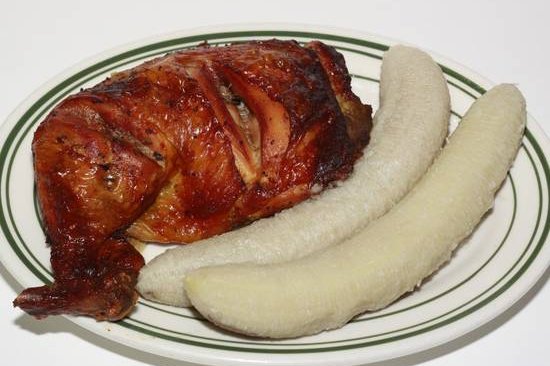 Order Roasted Chicken / Pollo al Horno food online from La barca restaurant store, New York on bringmethat.com
