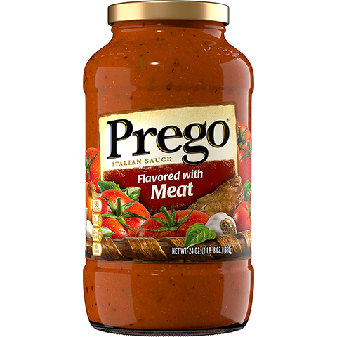 Order Prego Spaghetti Meat Sauce 24oz food online from 7-Eleven store, Center Moriches on bringmethat.com