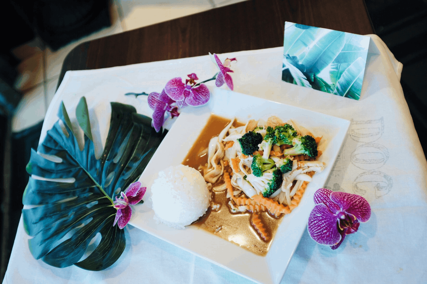 Order E10. Broccoli Delight food online from Bangkok Orchid Thai Restaurant store, Irving on bringmethat.com