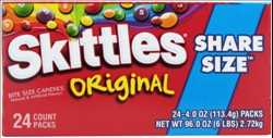 Order Skittles KS food online from Chevron Extramile store, Castro Valley on bringmethat.com