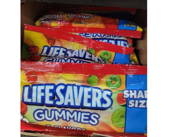 Order life savers (gummie) (king Size) original  food online from Hub Market & Deli store, San Diego on bringmethat.com